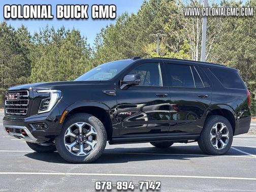 Onyx Black 2026 GMC Yukon 4WD AT4 Ultimate