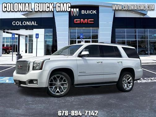 White Frost Tricoat 2017 GMC Yukon Denali