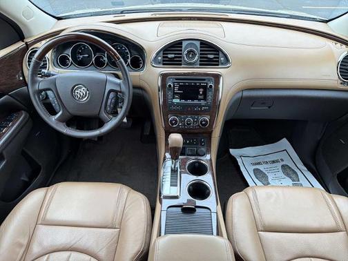 White Frost Tricoat 2017 Buick Enclave Premium