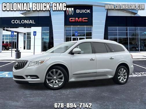 White Frost Tricoat 2017 Buick Enclave Premium