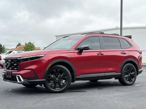 Radiant Red Metallic 2026 Honda CR-V Hybrid Sport Touring AWD