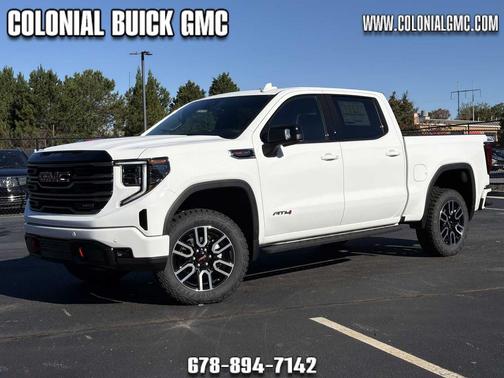 Summit White 2026 GMC Sierra 1500 AT4