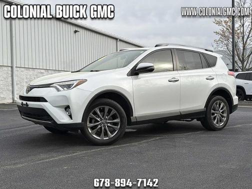 Blizzard Pearl 2018 Toyota RAV4 Limited