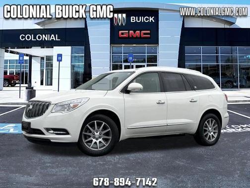 White Opal 2015 Buick Enclave Leather
