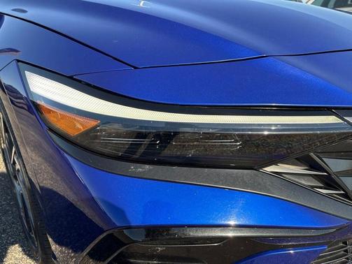 Intense Blue 2025 Hyundai ELANTRA SEL