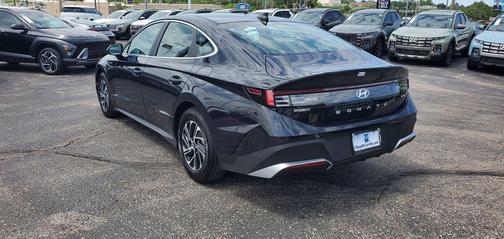 Carbon Blue 2026 Hyundai SONATA Hybrid Base