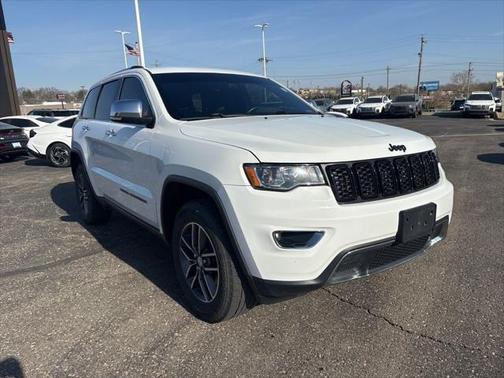 Bright White Clearcoat 2017 Jeep Grand Cherokee Limited
