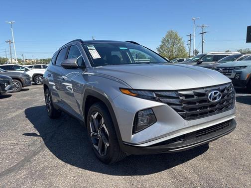 Shimmering Silver 2023 Hyundai TUCSON Hybrid SEL Convenience