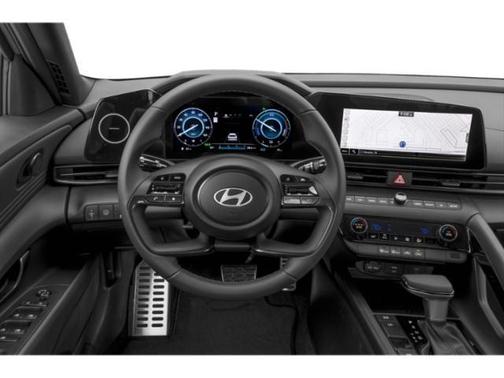 Serenity White 2026 Hyundai ELANTRA HEV SEL Sport