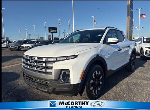 Atlas White 2026 Hyundai SANTA CRUZ Limited