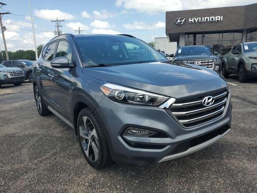Coliseum Gray 2018 Hyundai TUCSON Limited