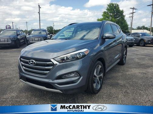 Coliseum Gray 2018 Hyundai TUCSON Limited