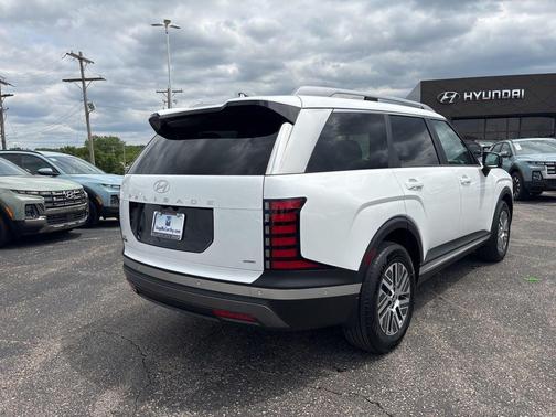 Creamy White Pearl 2026 Hyundai Palisade Hybrid SEL Premium 8P