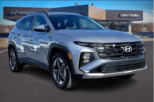 Shimmering Silver 2026 Hyundai TUCSON Hybrid SEL