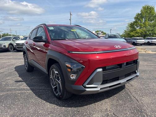 Ultimate Red Metallic 2026 Hyundai KONA SEL Premium