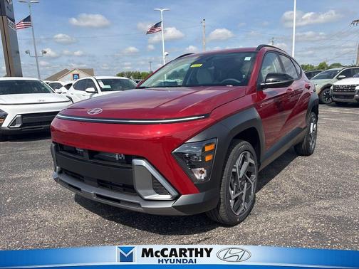 Ultimate Red Metallic 2026 Hyundai KONA SEL Premium