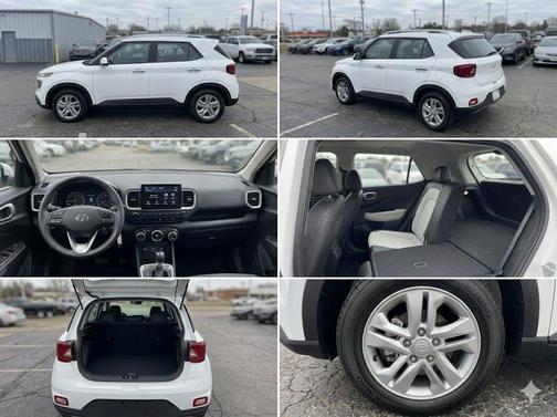 Lunar White 2025 Hyundai VENUE SEL