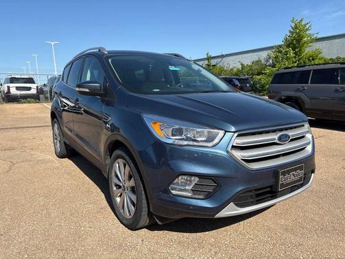 Blue Metallic 2018 Ford Escape Titanium