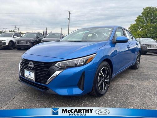 Electric Blue Metallic 2025 Nissan Sentra SV