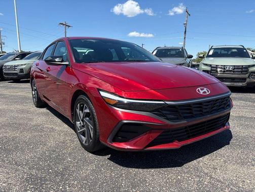 Ultimate Red 2025 Hyundai ELANTRA Sport