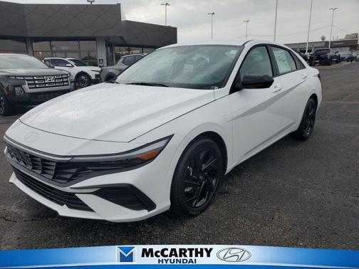 Serenity White Pearl 2026 Hyundai ELANTRA Sport