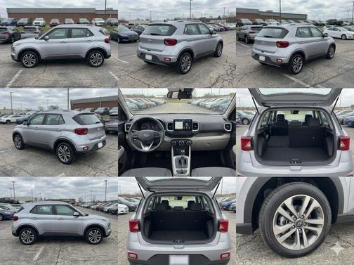 Lunar White 2025 Hyundai VENUE SEL