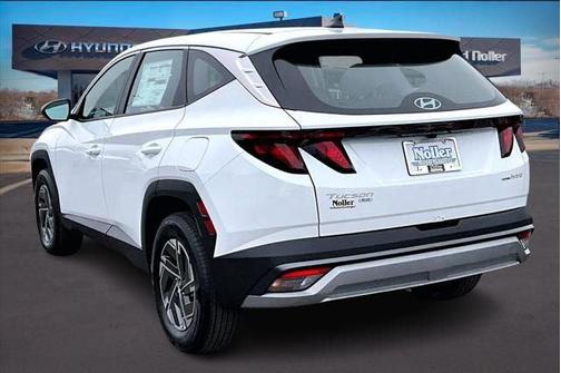 Creamy White Pearl 2026 Hyundai TUCSON Hybrid Blue SE