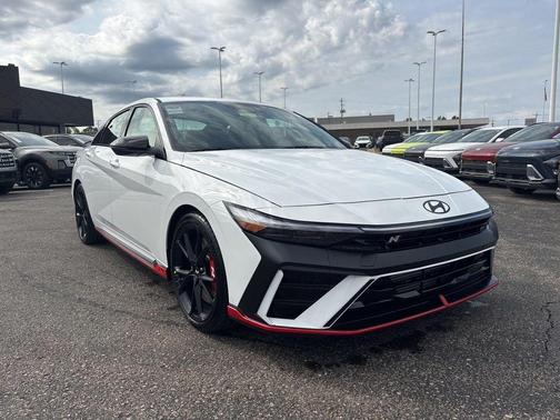 Atlas White 2026 Hyundai ELANTRA N Base
