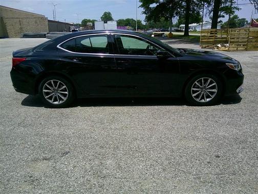 Crystal Black Pearl 2018 Acura TLX Technology