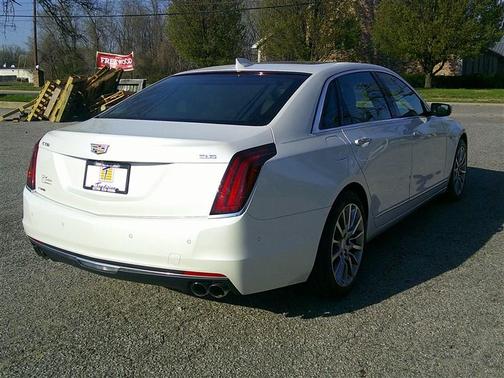 Crystal White Tricoat 2018 Cadillac CT6 3.6L Luxury
