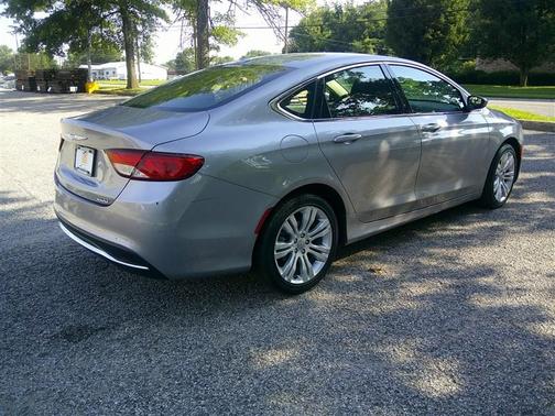 Billet Silver Metallic Clearcoat 2015 Chrysler 200 Limited