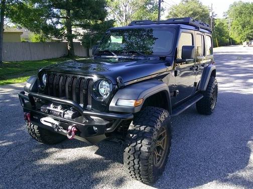 Black Clearcoat 2020 Jeep Wrangler Unlimited Sport Altitude