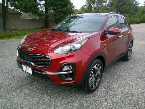 Hyper Red 2020 Kia Sportage EX