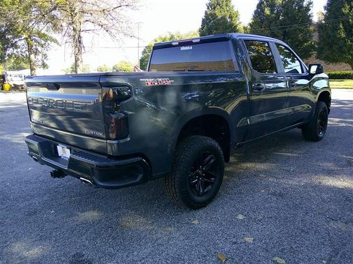 Shadow Gray Metallic 2021 Chevrolet Silverado 1500 Custom Trail Boss