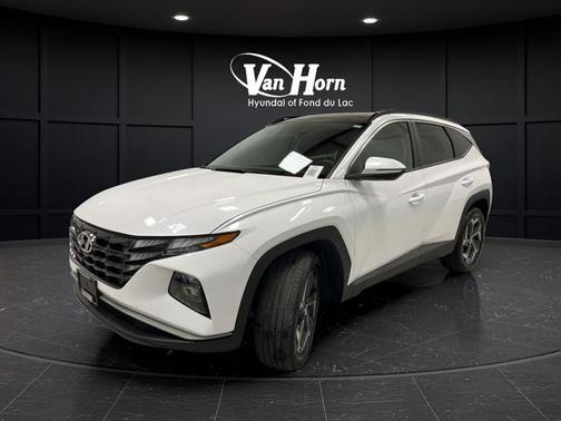 White Pearl 2024 Hyundai TUCSON Hybrid SEL Convenience
