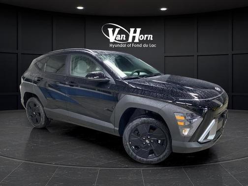 Abyss Black Pearl 2026 Hyundai KONA SEL Sport