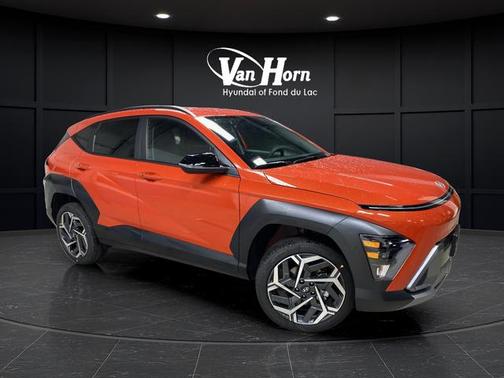 Soultronic Orange Pearl 2026 Hyundai KONA SEL Premium