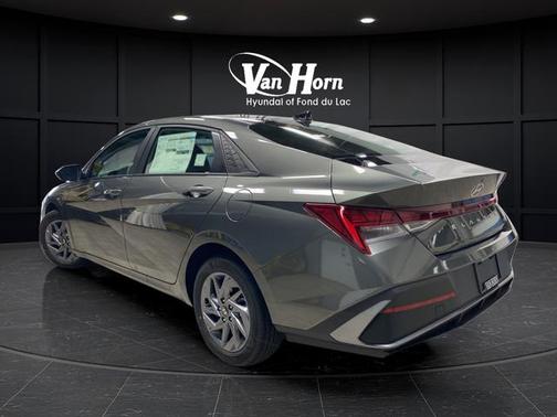 Amazon Gray 2026 Hyundai ELANTRA HEV Blue