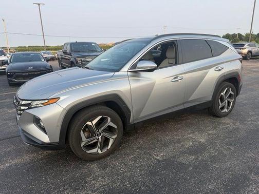 Shimmering Silver 2023 Hyundai TUCSON Limited