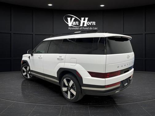 Serenity White 2025 Hyundai SANTA FE Limited