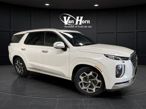 Hyper White 2021 Hyundai PALISADE Calligraphy
