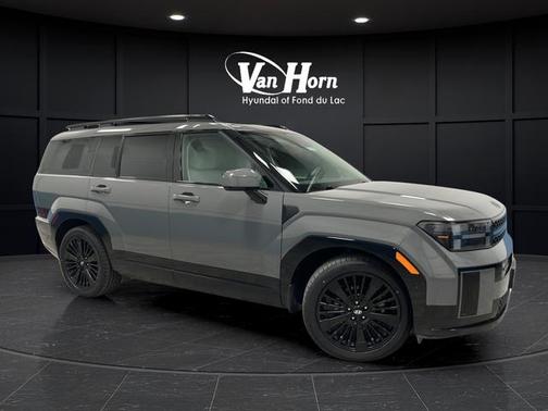 Hampton Gray 2025 Hyundai SANTA FE HEV Calligraphy