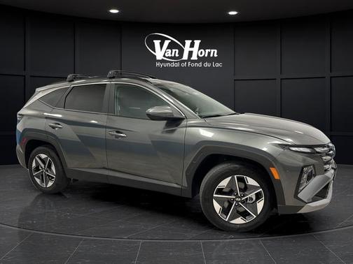 Amazon Gray 2025 Hyundai TUCSON Hybrid SEL Convenience