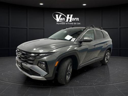 Amazon Gray 2025 Hyundai TUCSON Hybrid SEL Convenience