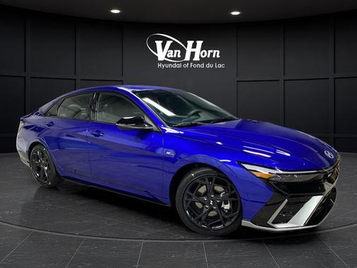 Intense Blue 2025 Hyundai ELANTRA N Line