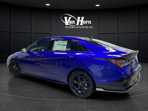 Intense Blue 2025 Hyundai ELANTRA N Line