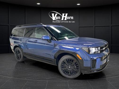 Atlantis Blue 2026 Hyundai SANTA FE HEV Calligraphy