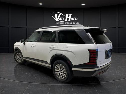 Creamy White Pearl 2026 Hyundai SANTA FE HEV SEL Premium