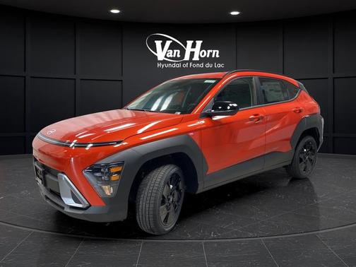 Soultronic Orange Pearl 2026 Hyundai KONA SEL Sport
