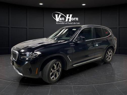Black Sapphire Metallic 2022 BMW X3 xDrive30i